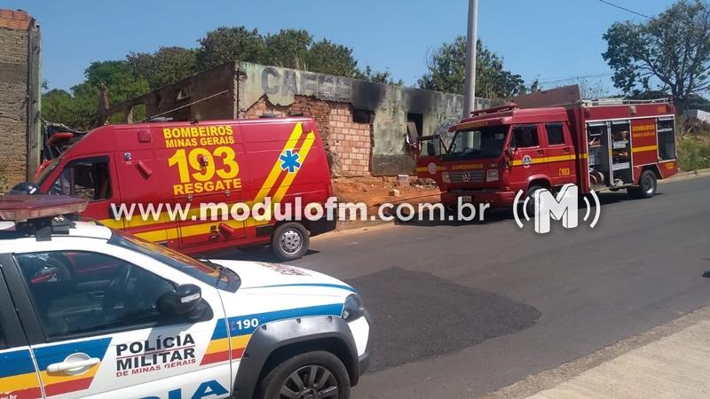 Homem tem o corpo queimado após ser agredido