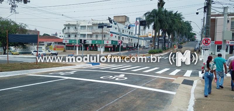 Trânsito será liberado no cruzamento das avenidas Faria Pereira...