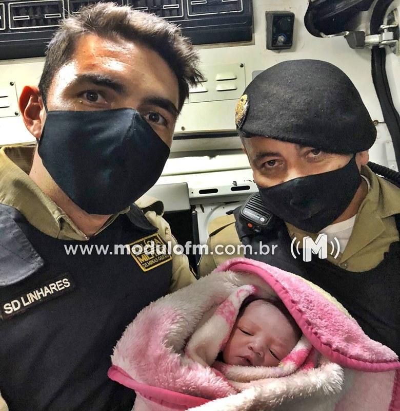 PMs auxiliam gestante em trabalho de parto em São...