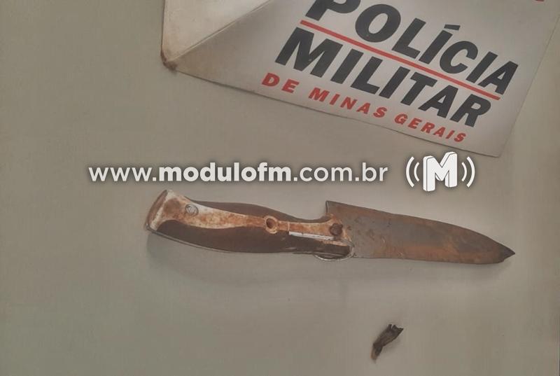 Homem que estava em liberdade condicional é preso com droga e por suspeita de roubo em Patrocínio