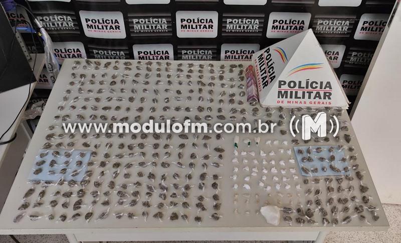 Menor é apreendido com grande quantidade de droga no...