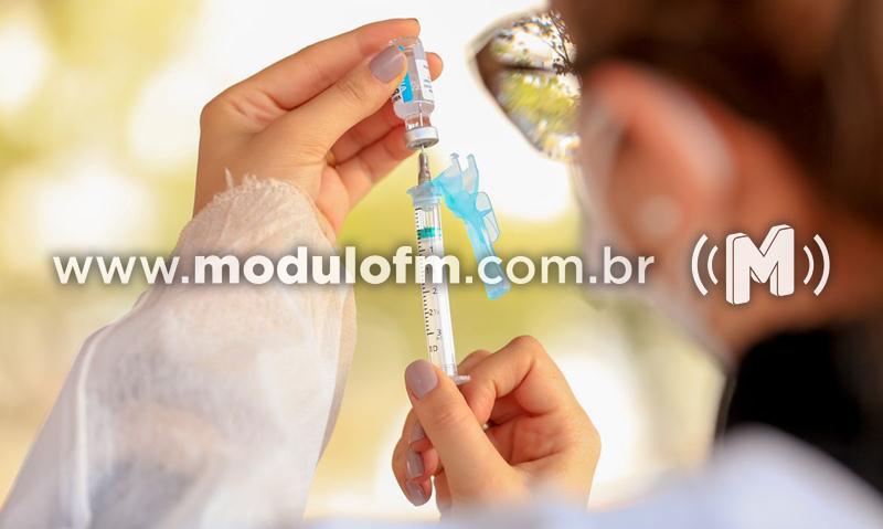 Patrocínio finaliza a aplicação da 1ª dose da vacina...