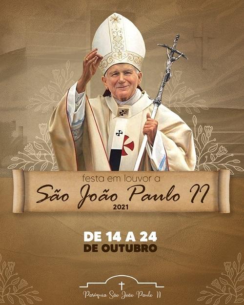 Tem inicio nesta quarta-feira (14/10) as festividades em louvor...