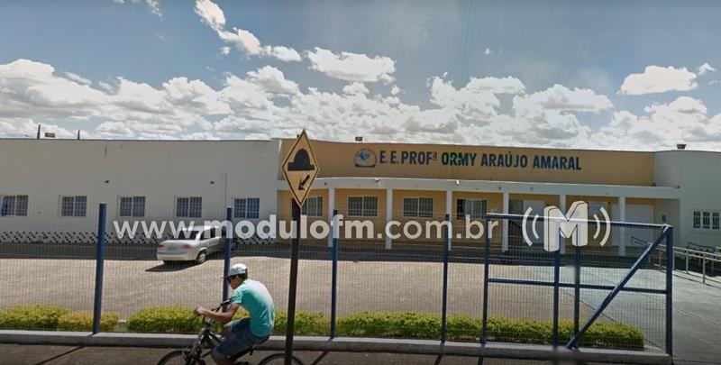E. E. Professora Ormy Araújo Amaral ainda está realizando...