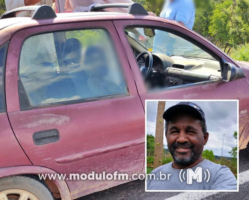 Homem morre após sofrer mal súbito enquanto dirigia na MGC-462 em Patrocínio