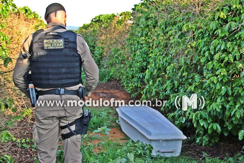 Ossada humana é encontrada em meio de cafezal pode...