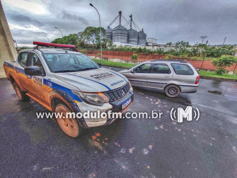 Patrulha Rural recupera veículo furtado e prende homem por...