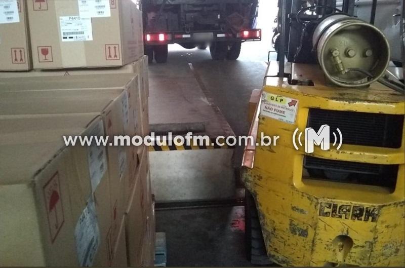 Funcionário é prensado por empilhadeira em Patrocínio