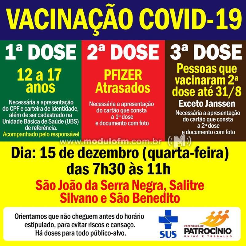 Secretaria de Saúde divulga novas datas de vacinação de...