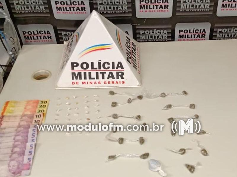 Três adolescentes são apreendidos suspeitos de tráfico de drogas...