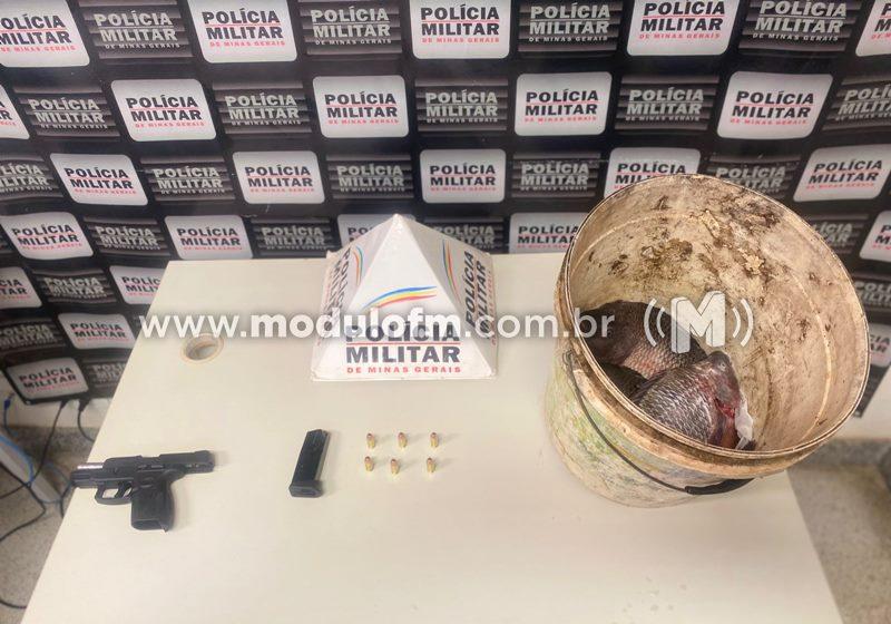 Autores são presos pela Polícia Militar após furtarem peixes...