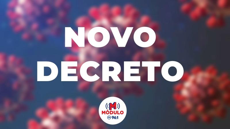Decreto publicado nesta segunda-feira (10) mantém comércio aberto