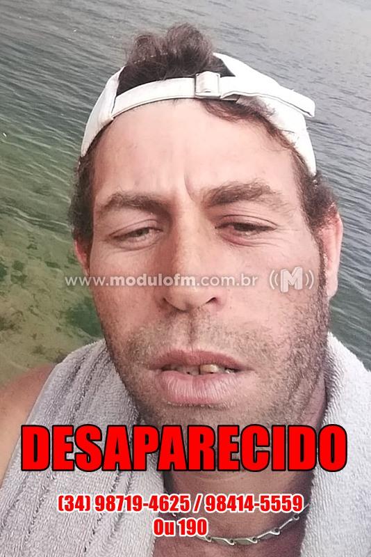 Família procura por homem desaparecido, visto pela última vez...