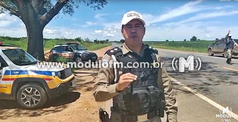 PM Rv divulga pontos de interdições de rodovias da região