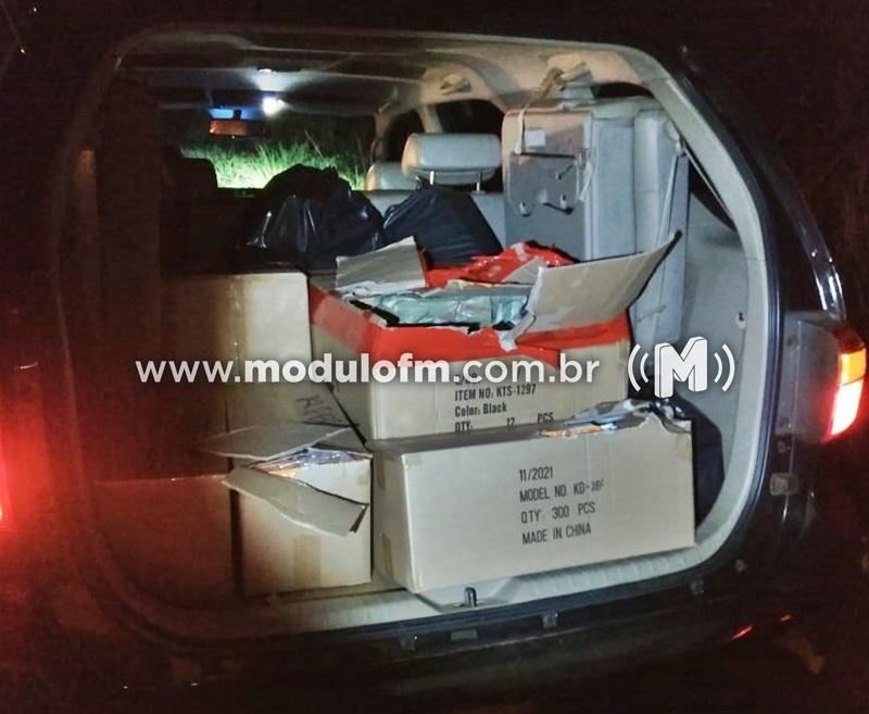 Polícia Militar Rodoviária apreende produtos eletrônicos sem nota fiscal...