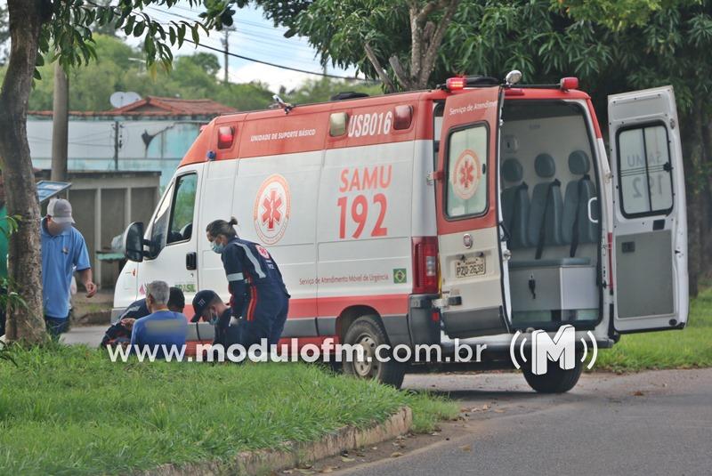 Batida entre duas motos deixa homem ferido em Patrocínio