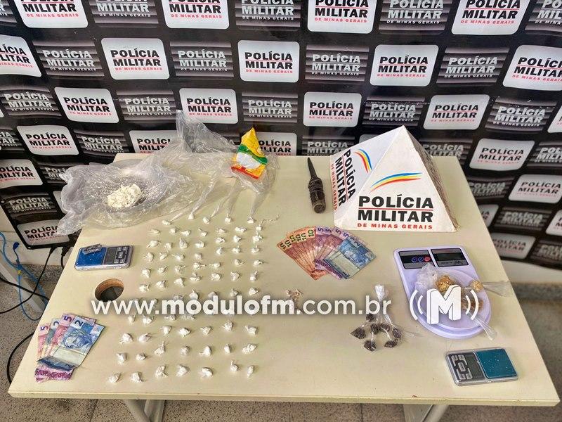 Cinco pessoas são presas em ação de combate ao tráfico de drogas no bairro Jardim Sul