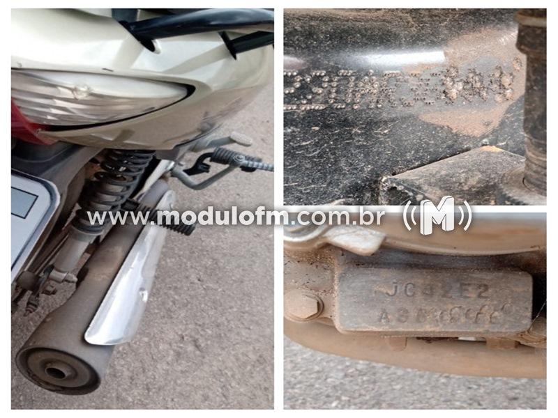 Imagem 1 do post Homem é preso com motocicleta clonada na MGC-462