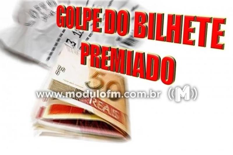Idosa de 71 anos cai em golpe do bilhete...