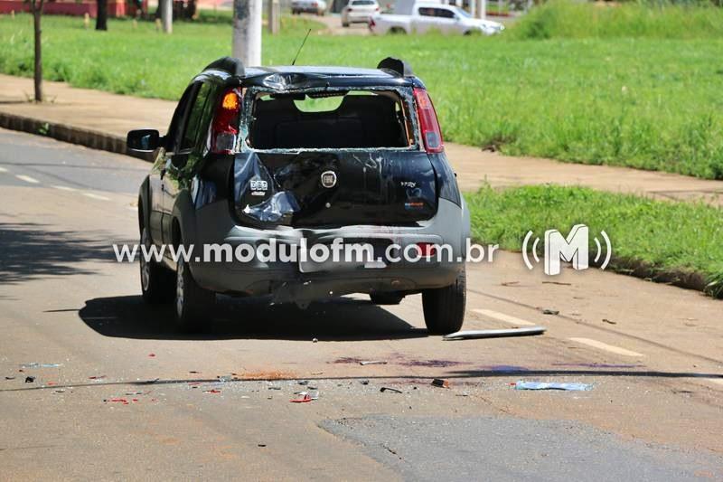 Imagem 6 do post Motociclista inabilitado fica gravemente ferido após colidir em veículo que manobrava de marcha ré