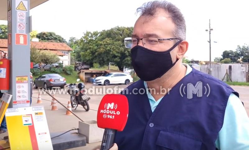 PROCON Municipal realiza a fiscalização de volumetria de combustíveis...
