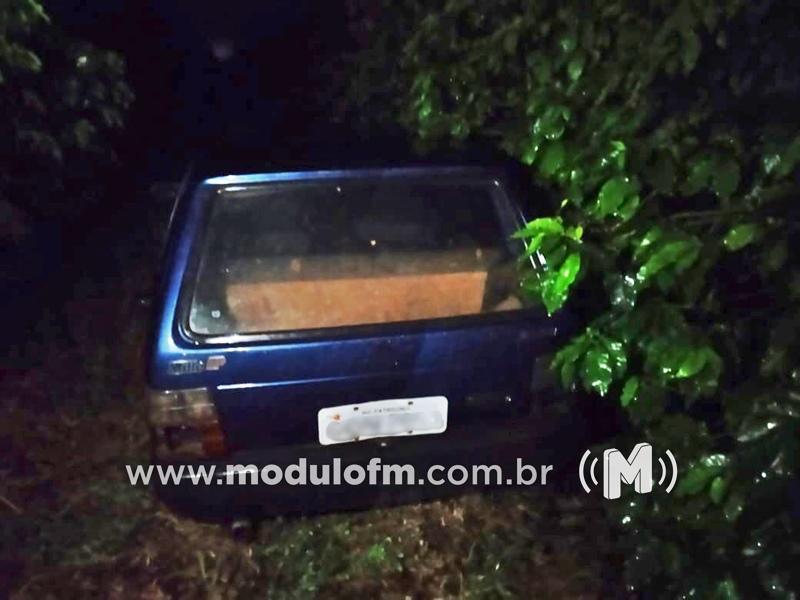 Suspeitos de furtarem veículo são presos após fugirem da...