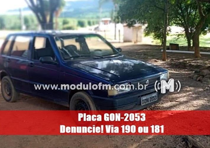 Veículo é furtado em Patrocínio