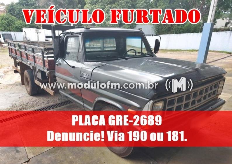 Caminhonete é furtada em Patrocínio