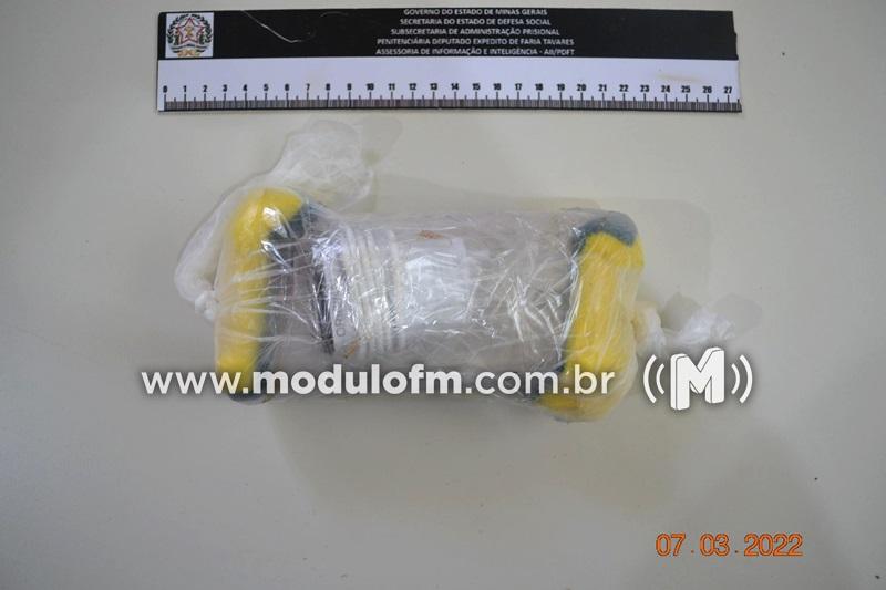 Imagem 3 do post Celulares e chip telefônico são encontrados durante manutenção na Penitenciária de Patrocínio