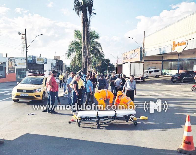 Idoso sofre traumatismo craniano após ser atropelado por carro...