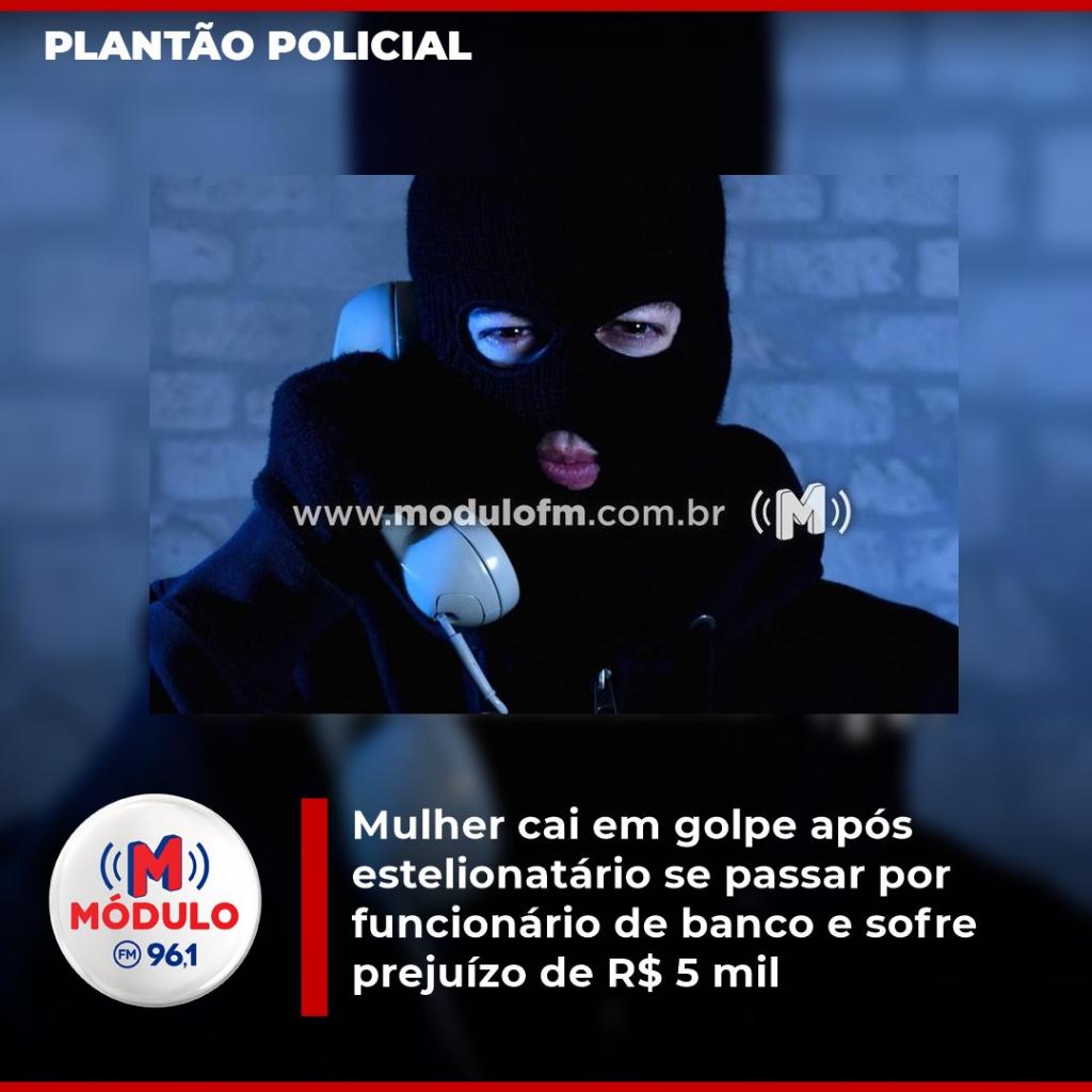 Mulher cai em golpe após estelionatário se passar por...