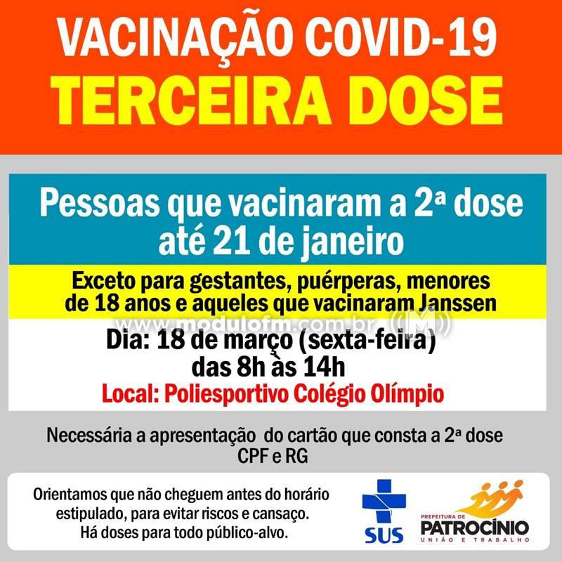 Secretaria de Saúde imunizará pessoas que receberam 2ª dose...