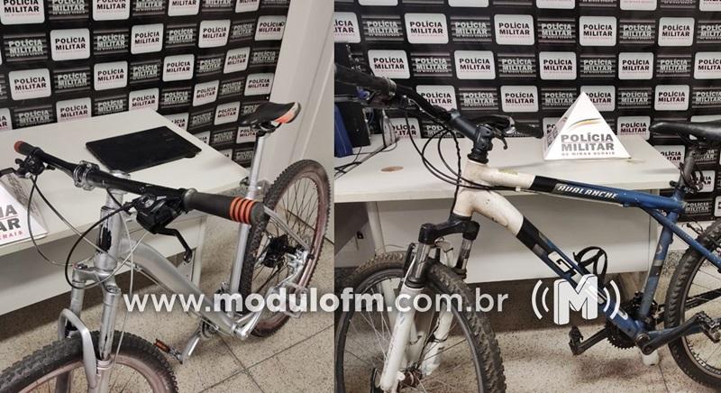 Duas bicicletas são furtadas em menos de uma hora...