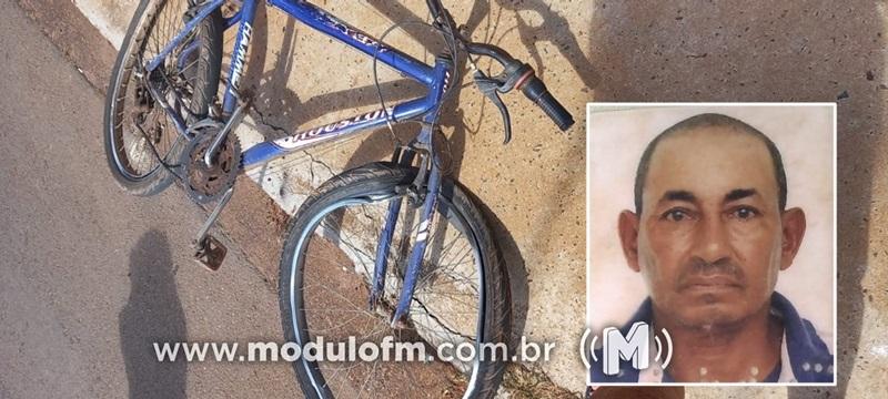 Idoso morre após ser atropelado por caminhão em Monte...