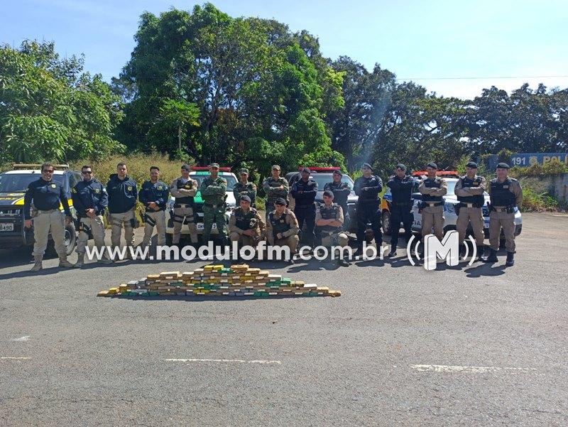 Em ação integrada, PMMG, PRF e Comando de Policiamento...