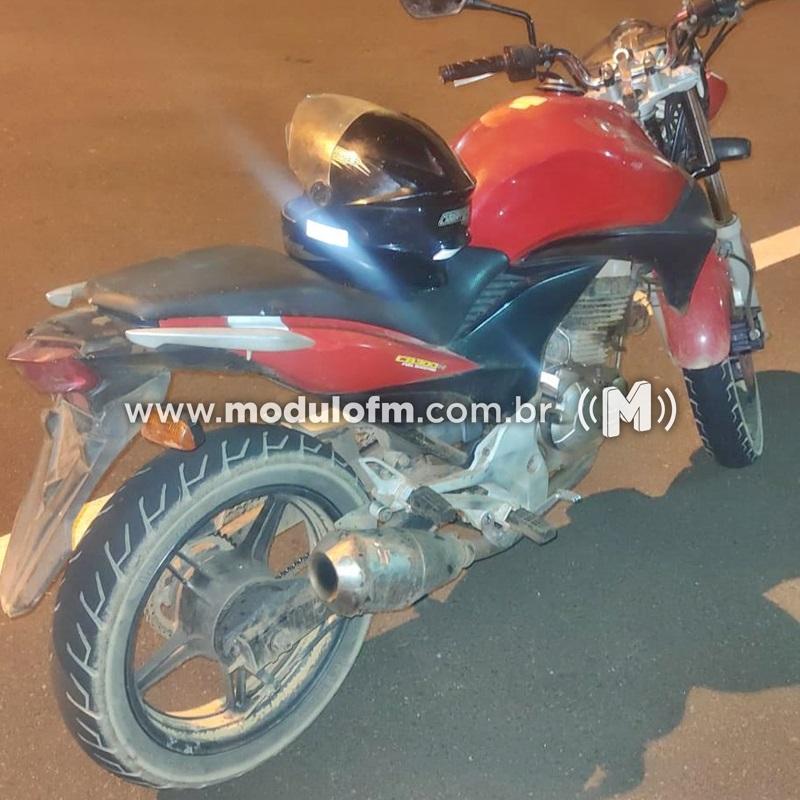 Moto furtada há 3 anos em Ibiá é recuperada...