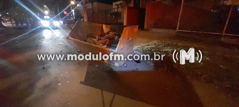 Imagem 4 do post Motociclista morre após bater contra caçamba em Patrocínio