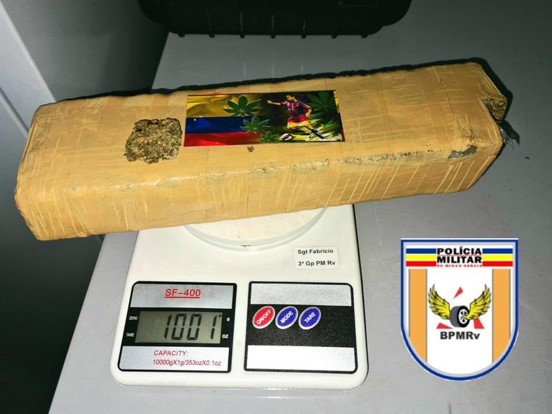 Imagem 1 do post Polícia Rodoviária Militar intercepta veículo em Coromandel com drogas vindas de Patrocínio
