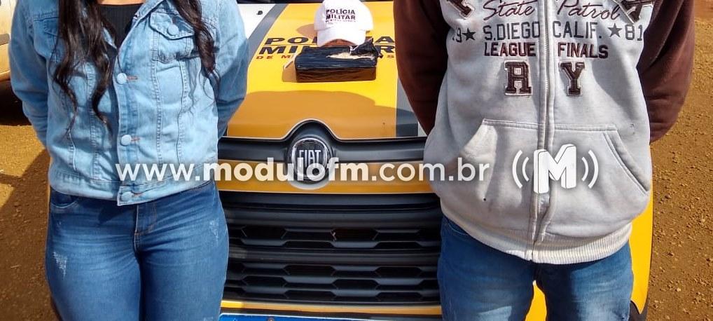Veículo com placas de Vazante é flagrado transportando 1...