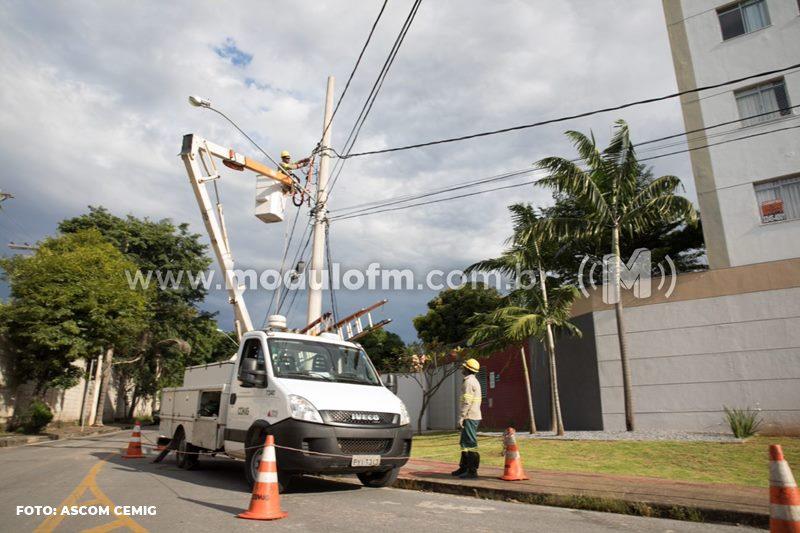 Confira os locais que terão desligamento programado em Patrocínio...