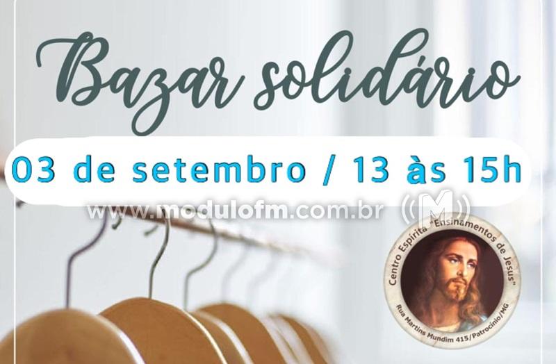 Bazar Beneficente “Ensinamentos de Jesus” será realizado neste sábado...