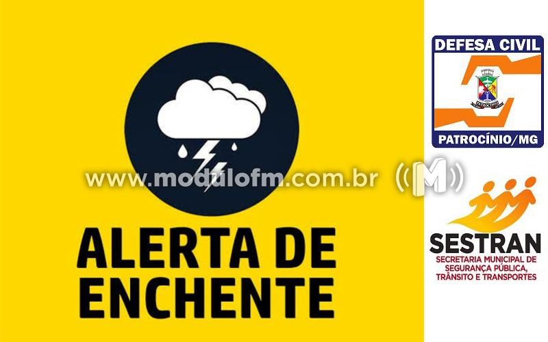 Defesa Civil de Patrocínio alerta para tempestade neste feriado...
