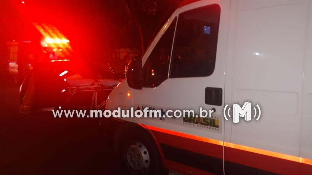 Mulher com surto psicótico é socorrida no bairro Nossa Senhora de Fátima