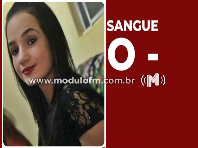 Familiares pedem doações de sangue para jovem de Brejo Bonito vítima de acidente