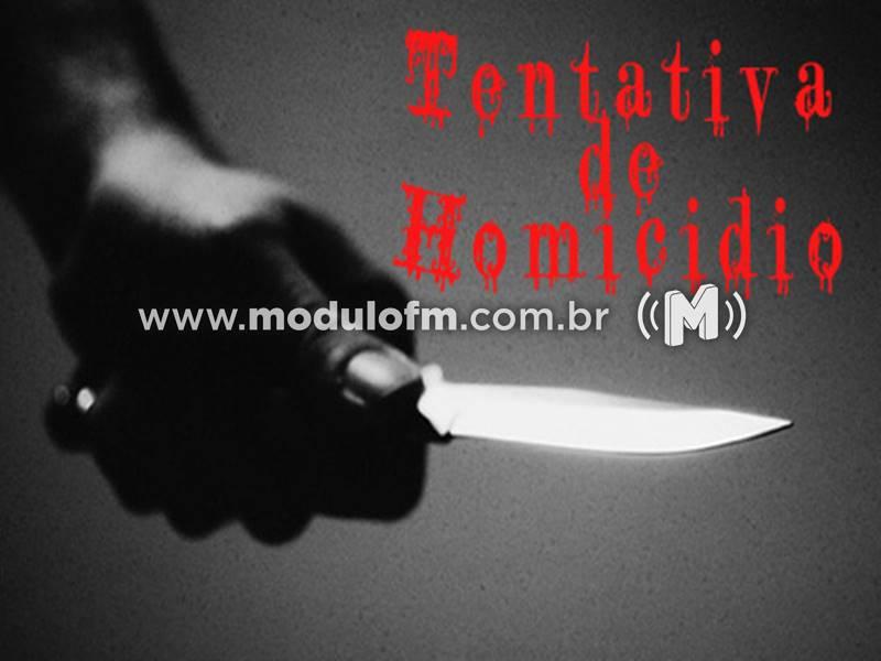 Jovem de 22 anos é atacado com facada após ir até alojamento de trabalhadores rurais em Patrocínio