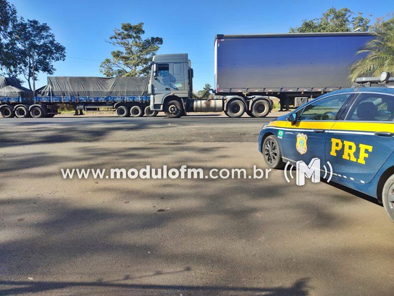 Polícia Rodoviária Federal intensifica fiscalização e registra aumento de ocorrências por excesso de peso na BR-365