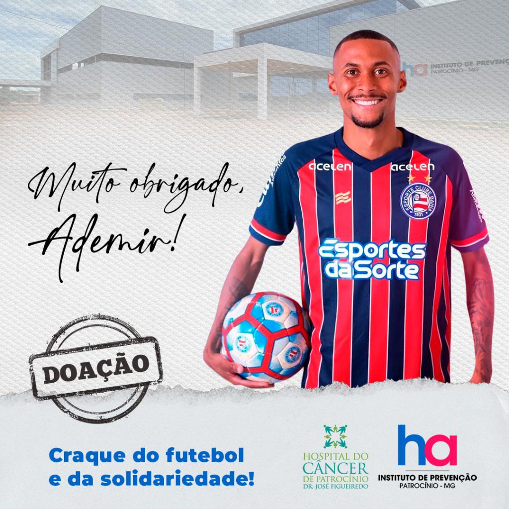 Jogada de “Craque”, atacante Ademir faz doação expressiva ao...