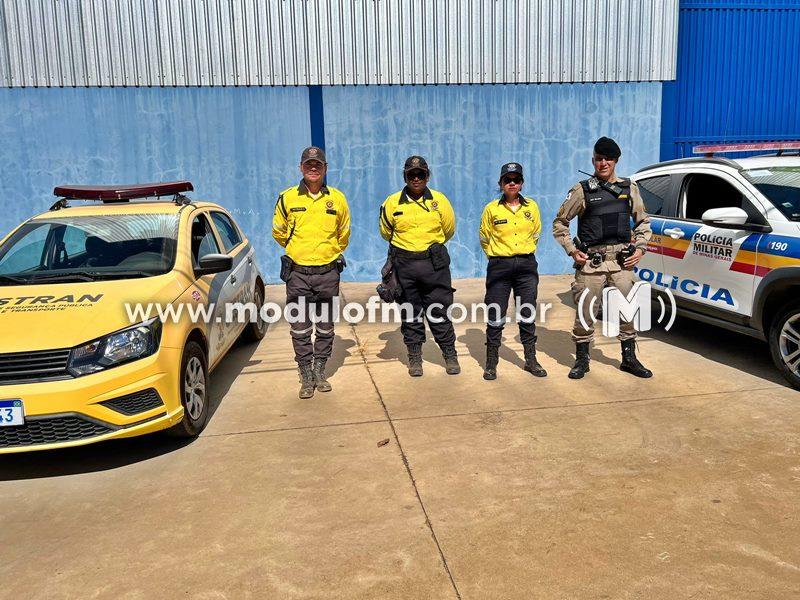 Polícia Militar e SESTRAN se unem para garantir segurança...