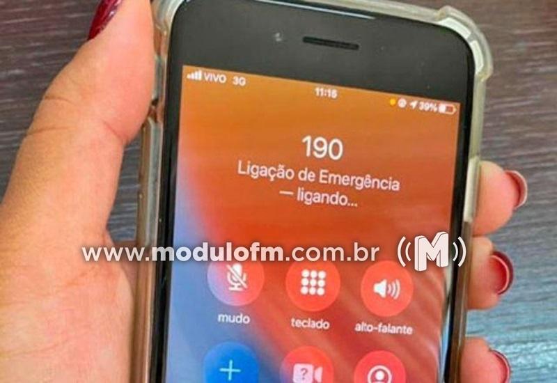 Linhas telefônicas do 190 da Polícia Militar estão temporariamente...