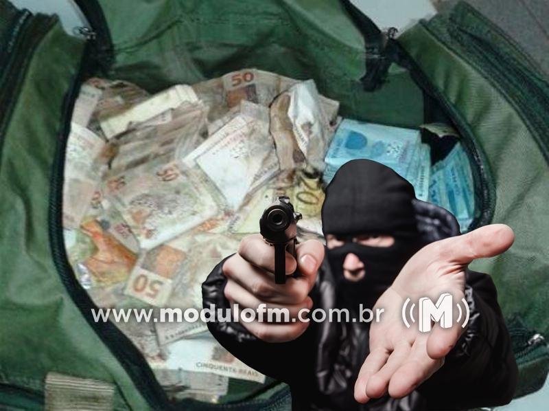 Criminosos roubam quase R$ 10 mil que seriam usados para pagamento de funcionários de obra no bairro Morada do Sol